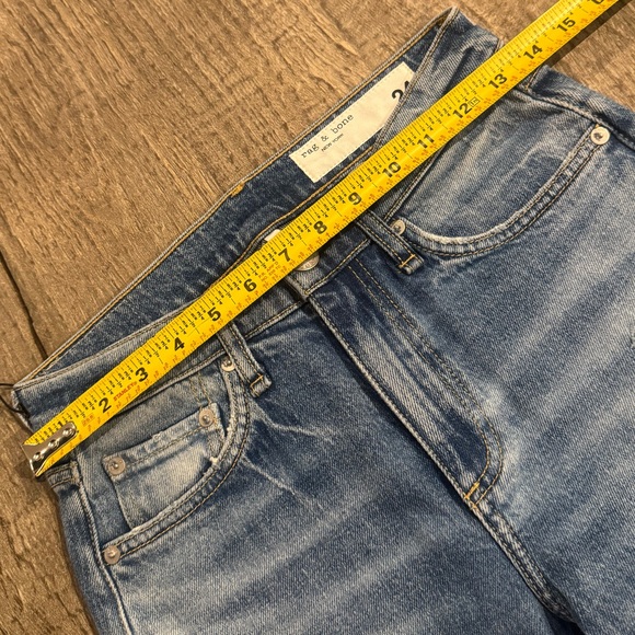 Rag & Bone Peyton Boot Cut Jeans in Monterosso. - Picture 11 of 12